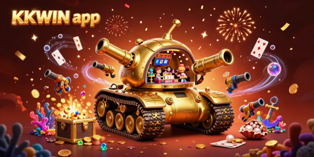 Experience thrilling gameplay with the KKWIN app in a vibrant, 3D casino adventure.